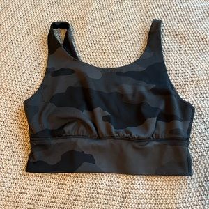 Aerie camo sports bra